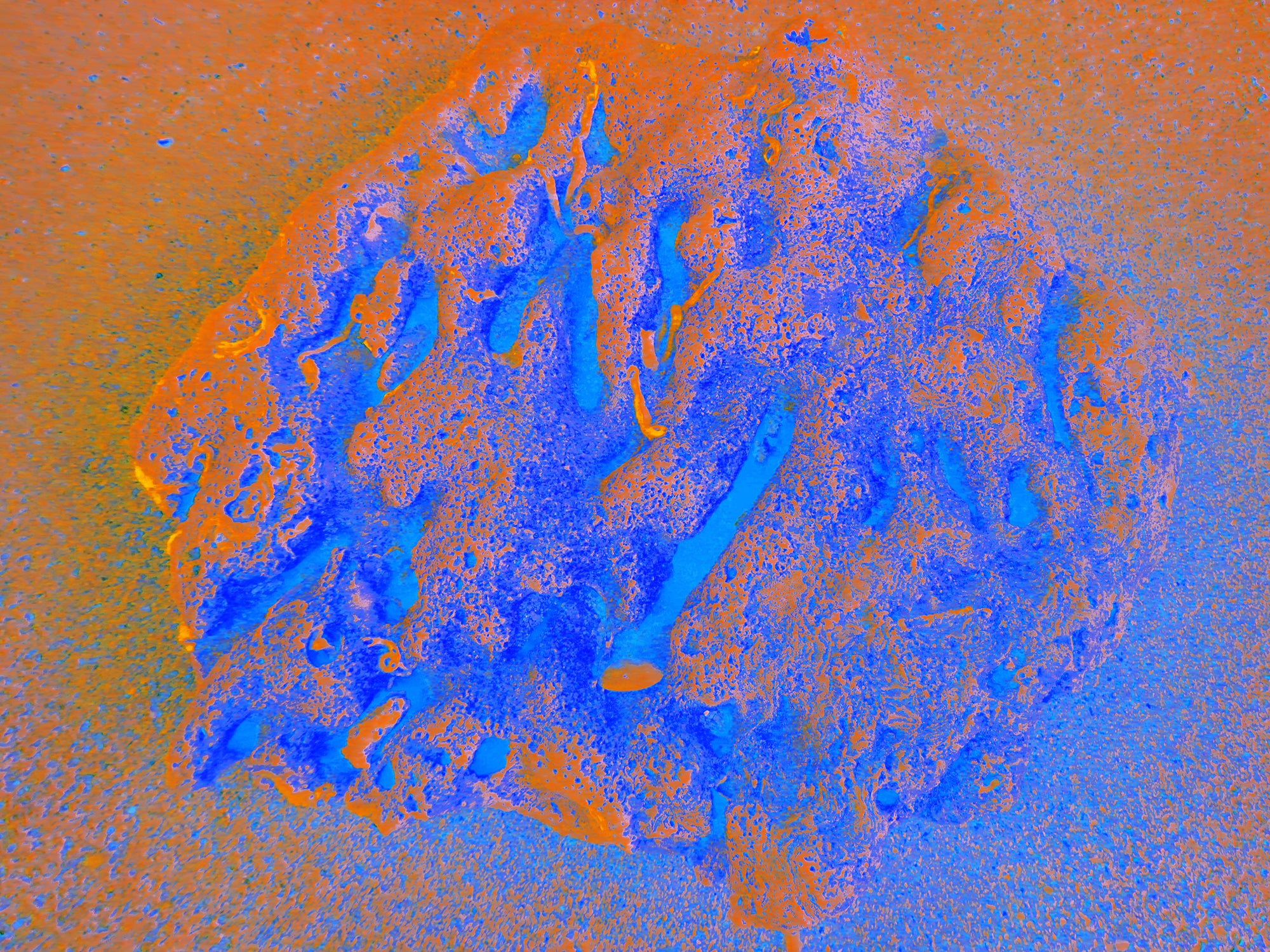 Tjaša Iris, Ancient Tablet, 120 x 160 cm, 2022