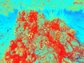Tjaša Iris, LANDSCAPE WITH RED MOUNTAIN, 2022, 120 x 160 cm