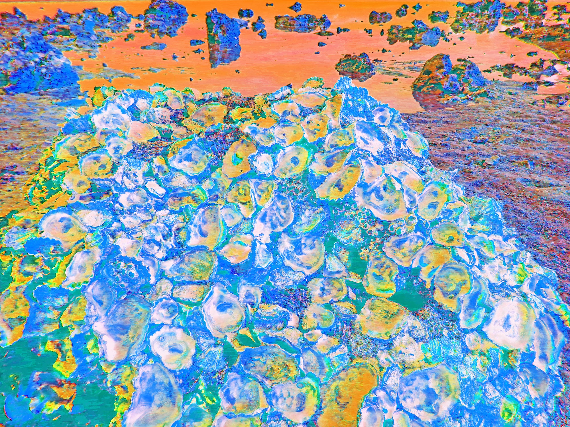 Tjasa Iris, MOON SCAPE, 4, 120 x 160 cm, 2023