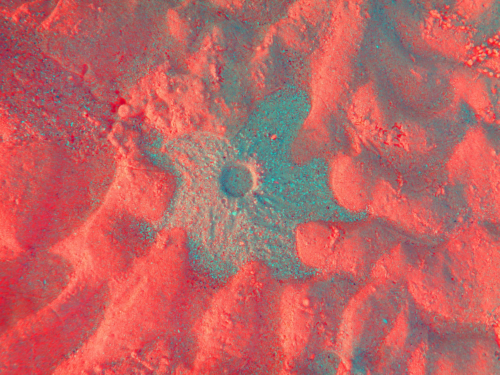 Tjaša Iris, CRATER, 1, 2023, 120 x 160 cm