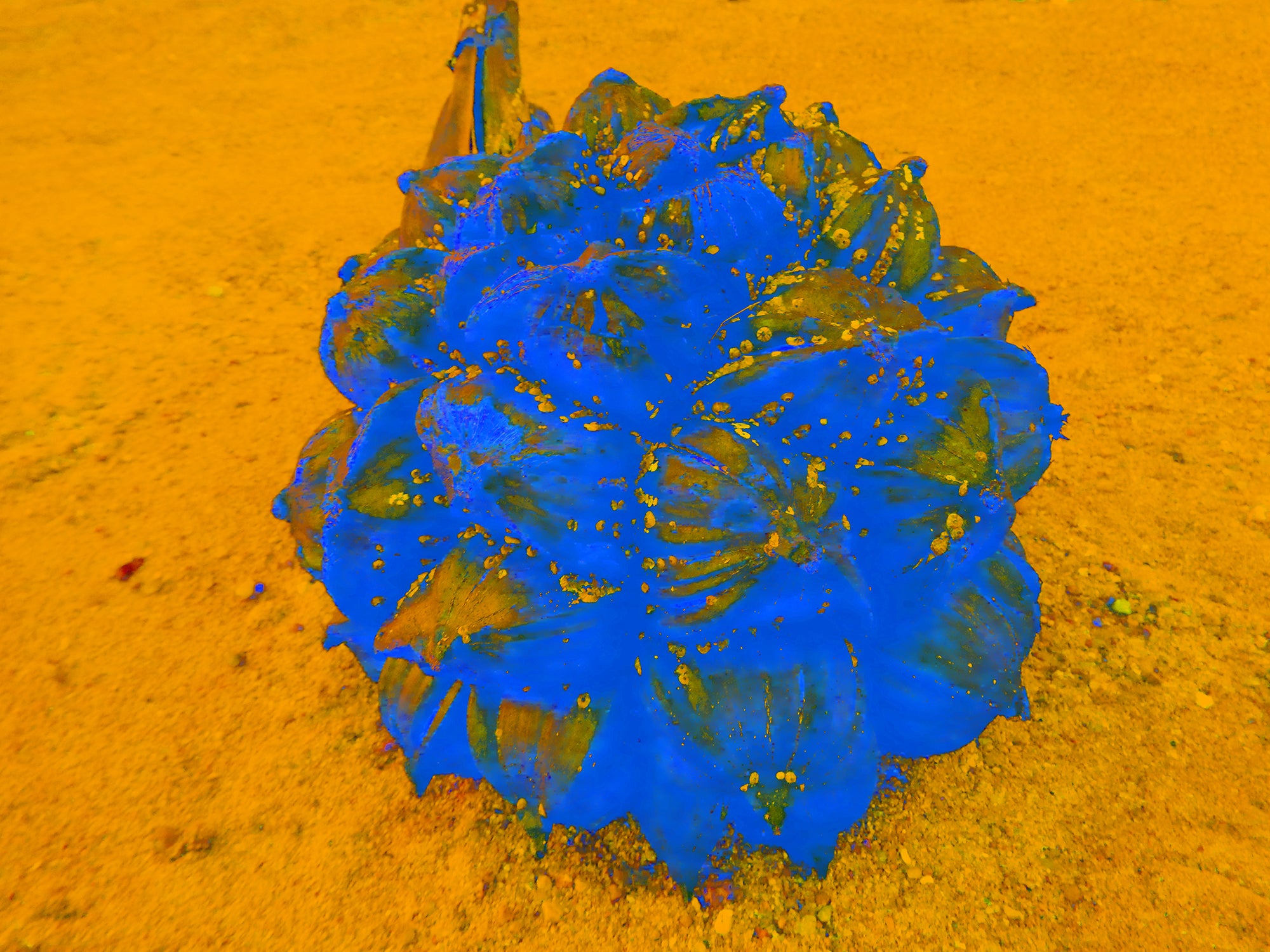 Tjaša Iris, NUTS, 2, 2023, 120 x 160 cm